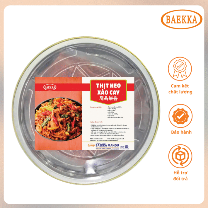 THỊT HEO XÀO CAY