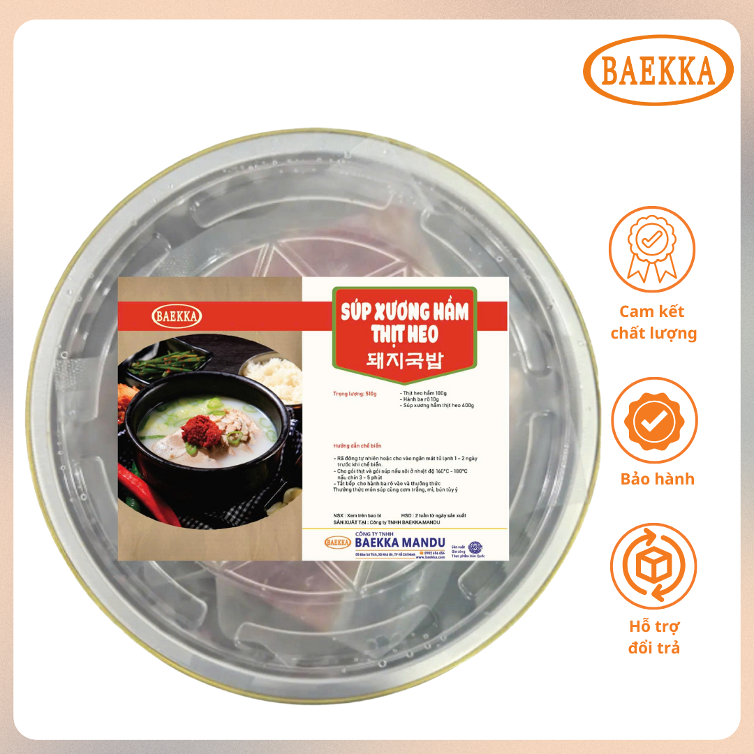 SÚP XƯƠNG HEO HẦM THỊT