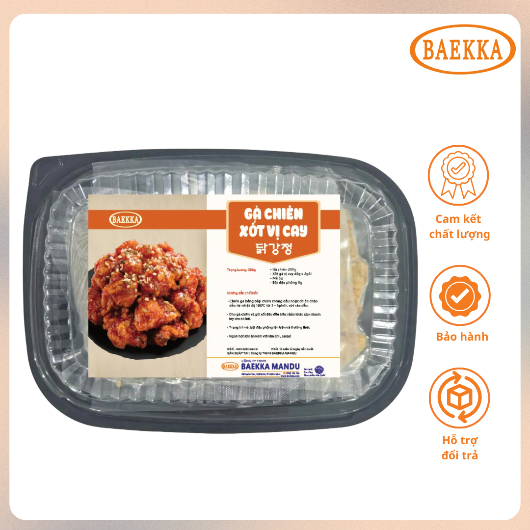 GÀ CHIÊN XỐT VỊ CAY