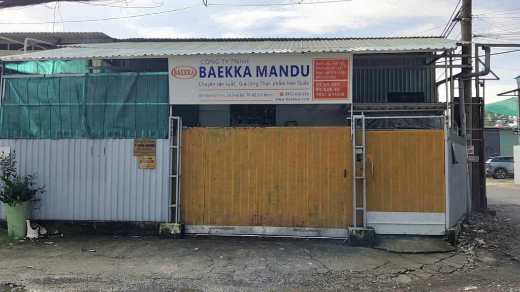 Công ty baekka mandu