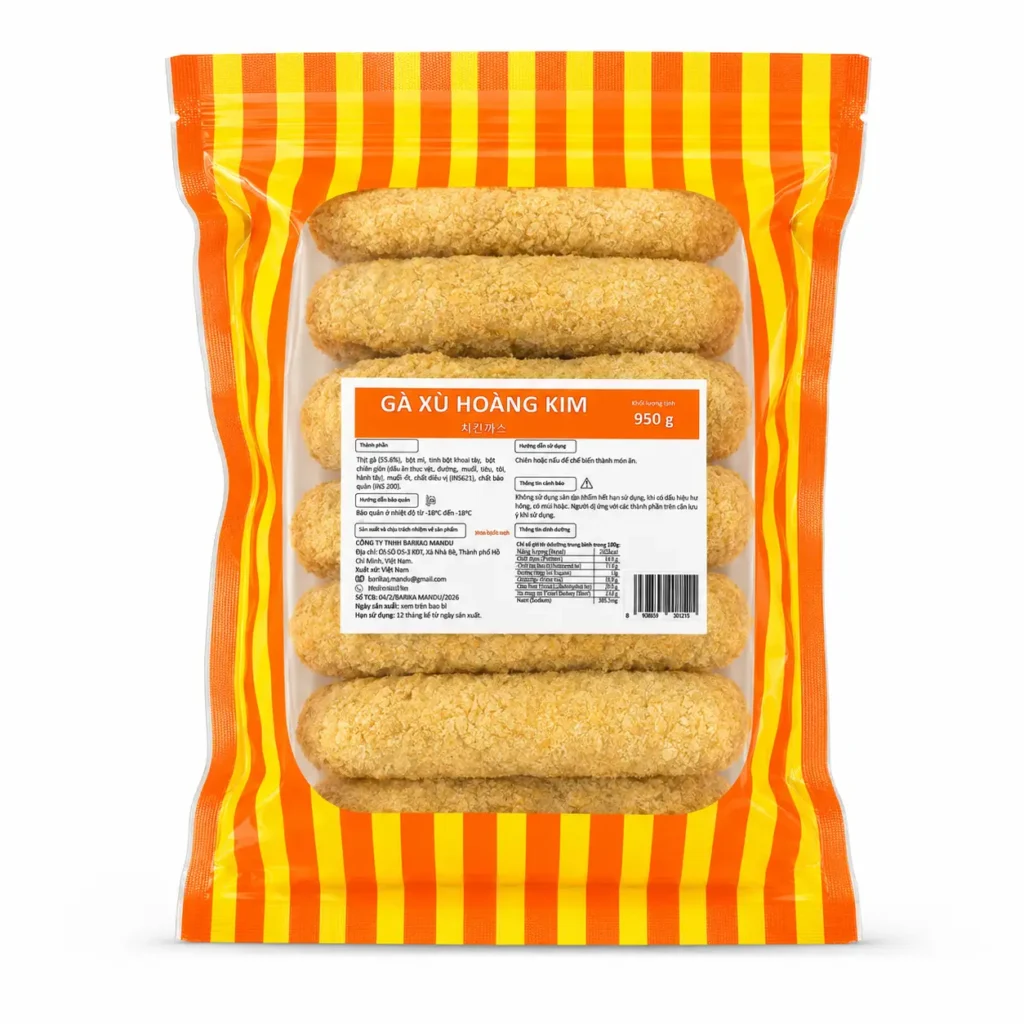 Gà xù hoàng kim 950gr