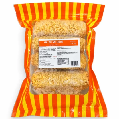 gà xù mì giòn